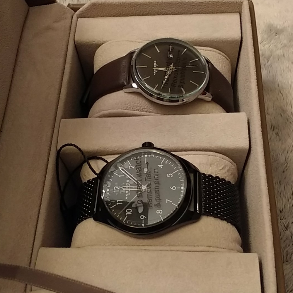 NWT/B Authentic TWO Akribos  XXIV watches - Picture 15 of 16